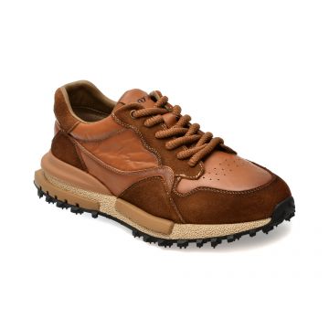 Pantofi casual GRYXX maro, 31216, din piele naturala
