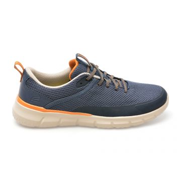 Pantofi sport SKECHERS bleumarin, DEL RETTO, din material textil