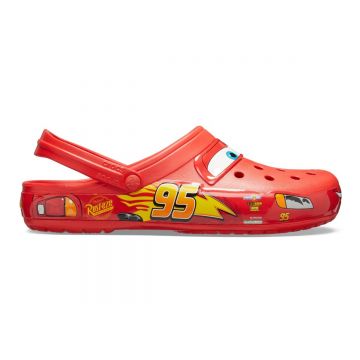 Saboți Crocs Lightning McQueen Adult Clog Rosu - Red