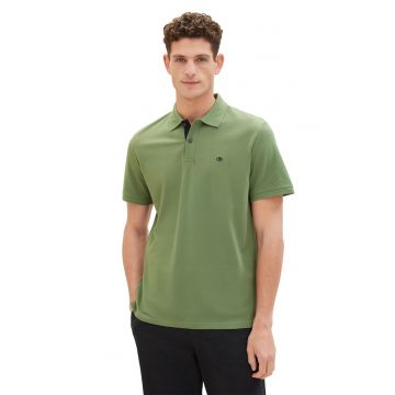 Tricou polo din bumbac pique