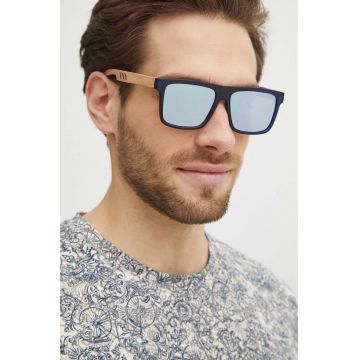 Medicine ochelari de soare bărbați, culoarea bleumarin