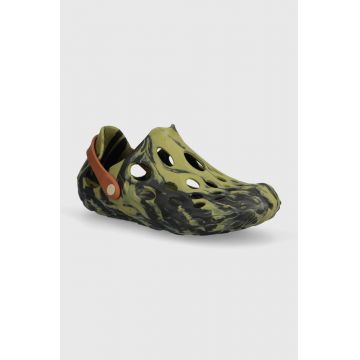 Merrell papuci HYDRO MOC barbati, culoarea verde, J005947