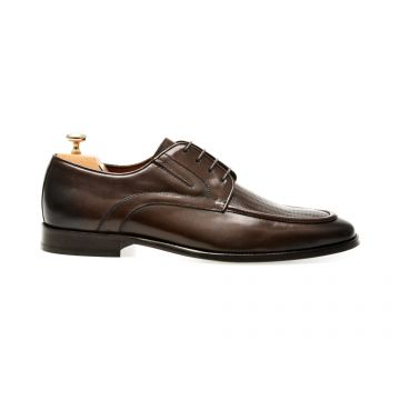 Pantofi eleganti LE COLONEL maro, 603751, din piele naturala