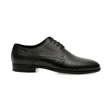 Pantofi eleganti OTTER negri, 1212, din piele naturala