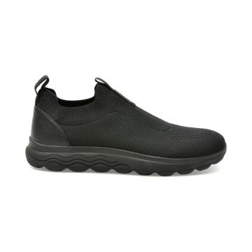 Pantofi sport GEOX negri, U25BYA, din material textil