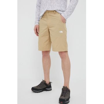 The North Face pantaloni scurți outdoor Tanken culoarea bej