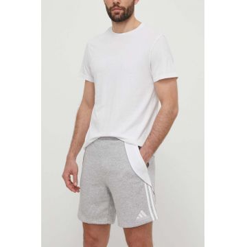 adidas Performance pantaloni scurți de antrenament Tiro 24 culoarea gri, melanj, IR9308