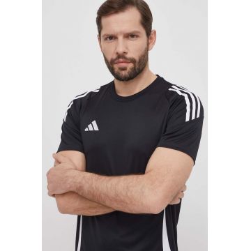 adidas Performance tricou de antrenament Tiro 24 culoarea negru, modelator, IJ7676