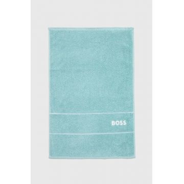 BOSS prosop din bumbac Plain Aruba Blue 40 x 60 cm