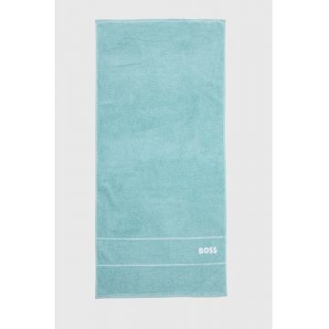 BOSS prosop Plain Aruba Blue 50 x 100 cm