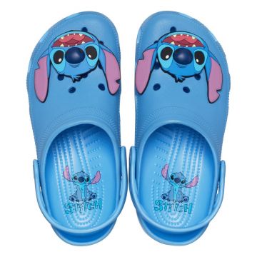Saboti Crocs Classic Disney Stitch Clog Albastru - Oxygen