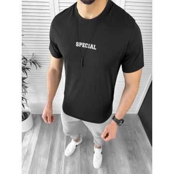 Tricou barbati negru 12450 43-4