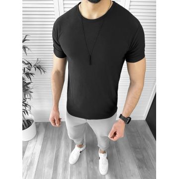 Tricou barbati negru 12471 42-2.1