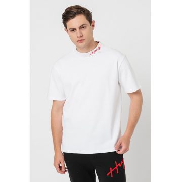 Tricou relaxed fit cu logo Demming