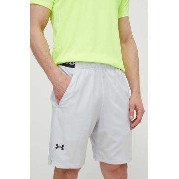 Under Armour pantaloni scurți de antrenament barbati, culoarea gri