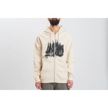 Blur Type Super Heavy Zip Hoodie