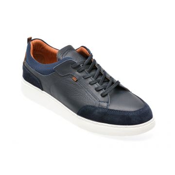 Pantofi casual GRYXX bleumarin, M0910, din piele naturala