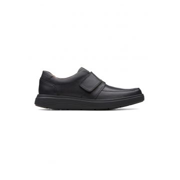 Pantofi loafer de piele cu velcro