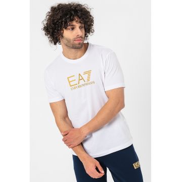 Tricou de bumbac cu imprimeu logo