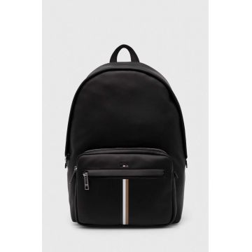 BOSS rucsac barbati, culoarea negru, mare, neted