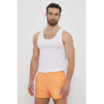 BOSS tricou din bumbac 3-pack barbati, culoarea alb, 50475278