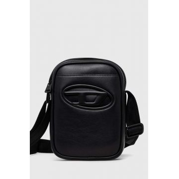 Diesel borseta HOLI-D CROSSBODY BAG culoarea negru