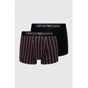 Emporio Armani Underwear boxeri 2-pack barbati, culoarea rosu