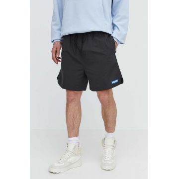 HUGO Blue pantaloni scurți bărbați, culoarea negru 50511209