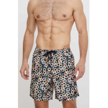 Joop! pantaloni scurti de baie Makena Beach culoarea galben, 30041436 10017725