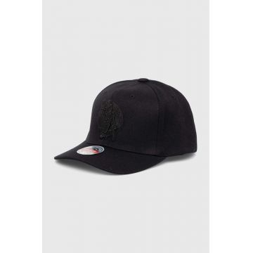 Mitchell&Ness șapcă din amestec de lână NBA BOSTON CELTICS culoarea negru, cu imprimeu