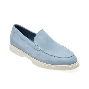 Mocasini casual ALDO albastri, 13737388, din piele intoarsa