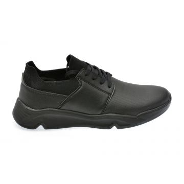 Pantofi casual ALDO negri, 13712982, din piele ecologica