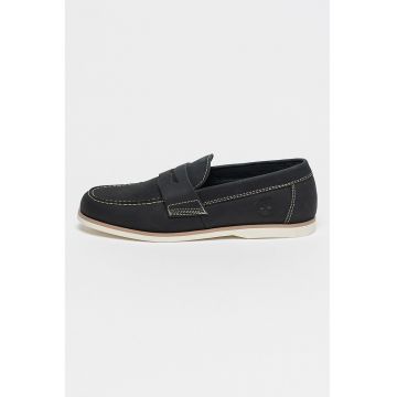 Pantofi loafer din piele nabuc Classic