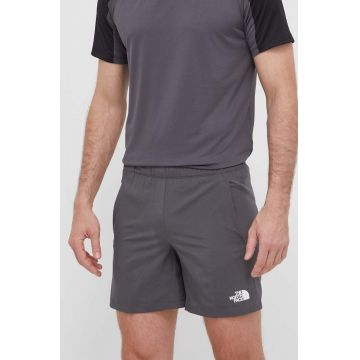 The North Face pantaloni scurti sport Mountain Athletics barbati, culoarea gri, NF0A87JNWUO1