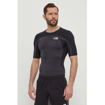 The North Face tricou sport Mountain Athletics Lab culoarea gri, modelator, NF0A87CHWUO1