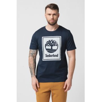 Tricou din bumbac cu imprimeu logo