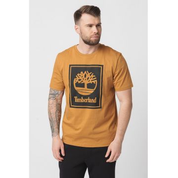 Tricou din bumbac cu imprimeu logo