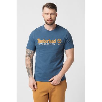 Tricou regular fit cu broderie logo