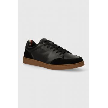 Wojas sneakers din piele culoarea negru, 1021751
