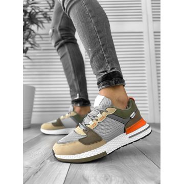 Adidasi barbati casual maro B018 N2-4