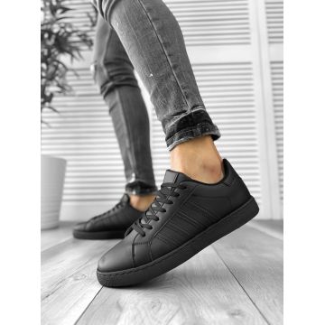 Adidasi barbati casual negri B002 C2025 N2-4