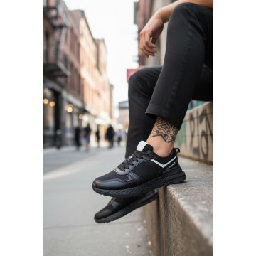 Adidasi barbati casual negri B017  N1-4