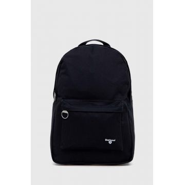 Barbour rucsac din bumbac culoarea albastru marin, mare, neted