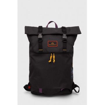 Doughnut rucsac Christopher Happy Camper culoarea negru, mare, neted, D195HA-0003