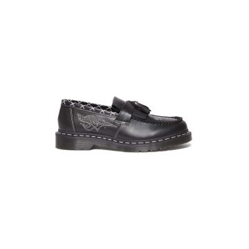 Dr. Martens mocasini de piele Adrian Gothic Americana culoarea negru, DM31626001