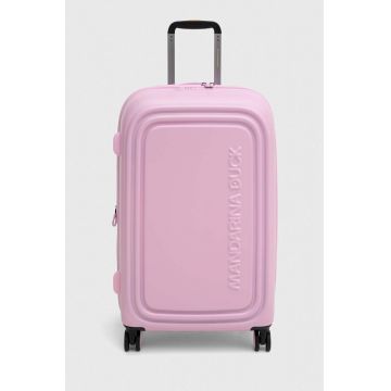 Mandarina Duck valiza culoarea roz