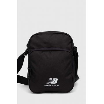 New Balance borseta culoarea negru, LAB23124BK