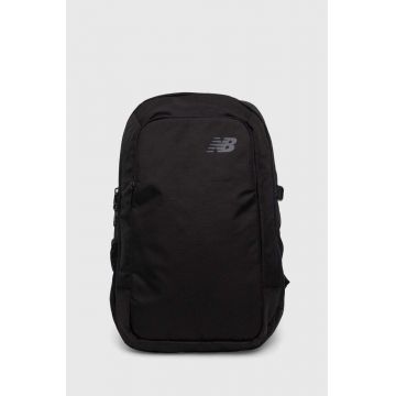 New Balance rucsac culoarea negru, mare, neted, LAB23091BK