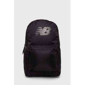 New Balance rucsac culoarea negru, mare, neted, LAB23097BK