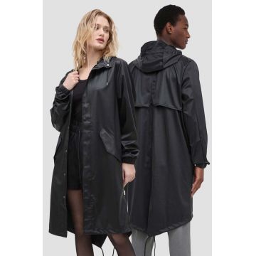 Rains geaca 18140 Jackets culoarea negru, de tranzitie